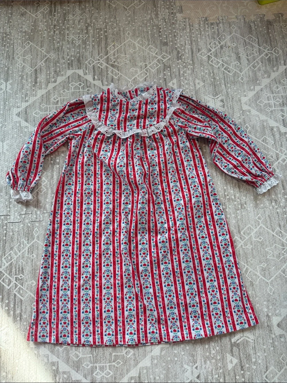 Lanz Tyrolean Nightgown for Girls